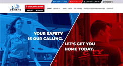 Desktop Screenshot of demers-ambulances.com